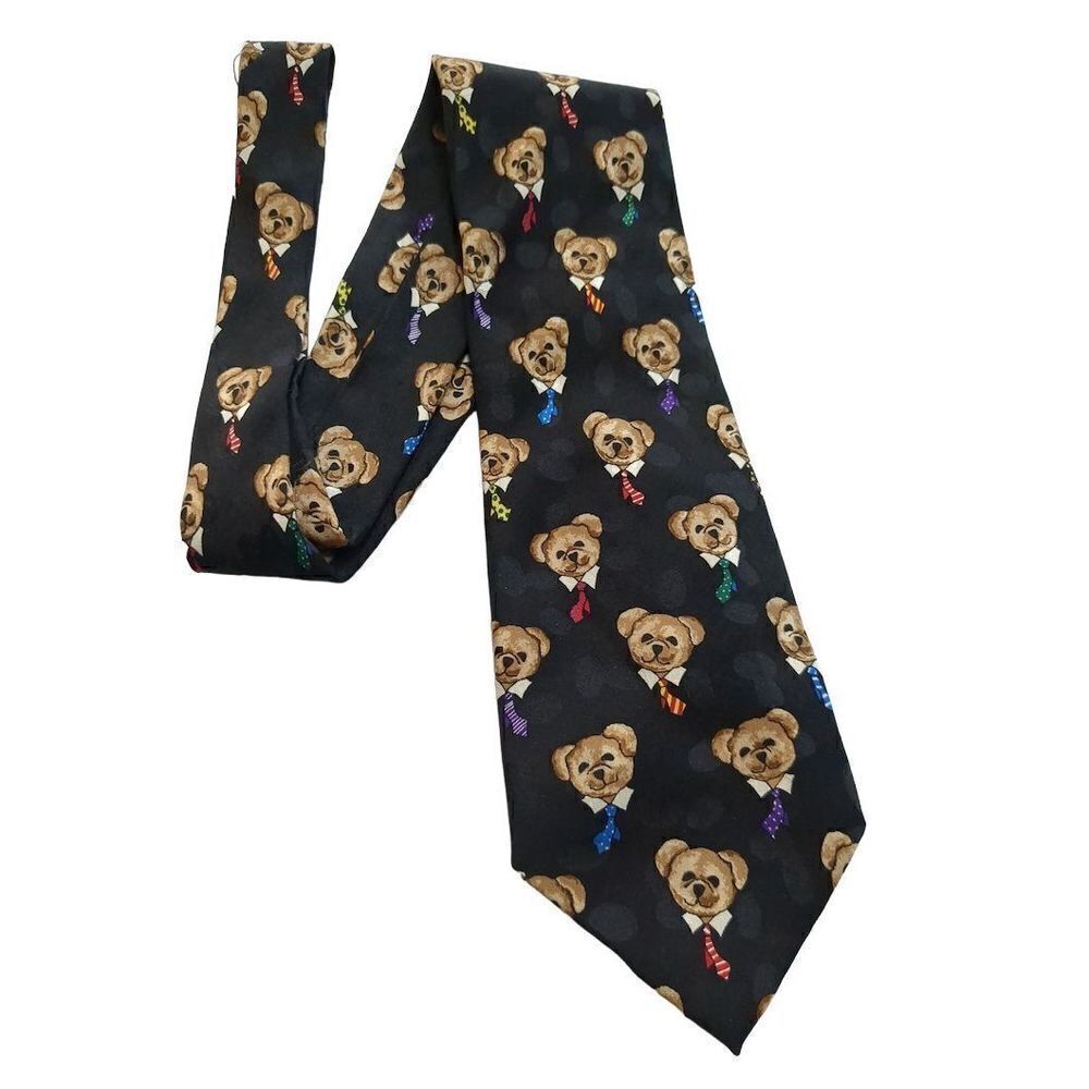 VTG Teddy Bears  Tie
